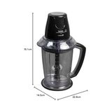 Esmo Home Tefal MB4708TR Masterchop Xxl Siyah Rondo Doğrayıcı - Ahşap