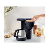 Esmo Home Tefal Morning Siyah Filtre Kahve Makinesi - Acı Kahve