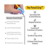 Esmo Home The Pencil Grip Pinch Grip, Ergonomik Yazma Yardımı, Parlak Renkli Kalem Tutacakları, 6'lı, TPG-12706 - -- - Option-1