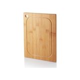 Esmo Home Usin Ahşap Bambu Et Ekmek Kesim Tahtası -Sebze Meyve Doğrama Kesme Tahtası 30X20 cm