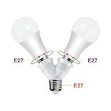 Esmo Home Usin E27 Duy Çoğaltıcı, Ikili Lamba Soketi Adaptörü, 1'den 2'ye Dönüştürücü, Ampul Bağlantı Aparatı - Option-1 - 0 - Siyah