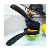 Esmo Home Vıvaluxe Dayanıklı Döküm Paslanmaz Limon ve Portakal Sıkacağı, Ergonomik Kol, Universal Tasarım, Narenciye Için Pratik Manuel Mutfak Sıkacağı! - 1BW-Beyaz