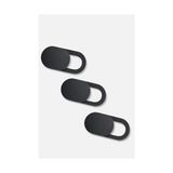 Esmo Home Webcam Kapatıcı Kamera Koruyucu 3 Lü Set Ultra Ince Gizlilik Koruma Laptop Tablet Telefon Uyumlu Kayar Kapaklı Güvenli Kamera Engelleyici - 0 - Siyah - Option-1