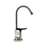 Esmo Home Westbrass R203-NL-07 -Flo Stil Saf Su Sebili Musluk, Nikel, 16.5 cm Yükseklik - Ahşap - Option-1