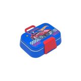 Esmo Home Wiggle Bento 1030ML Lunchbox Hotwheels Lisanslı Tek Katlı 2 Bölmeli Paslanmaz Çelik Sefer Tası Yemek Kutu - Kestane Akaju - Option-1