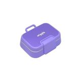 Esmo Home Wiggle Bento 1030ML Lunchbox Tek Katlı 2 Bölmeli Paslanmaz Çelik Sefer Tası Yemek Kutusu (Mor) - Kestane Akaju - Option-1