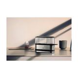 Esmo Home Wmf Kitchenminis Çelik 2'li Gümüş Yumurta Pişirme Makinesi - Ahşap - Ceviz