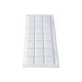 Esmo Home Yapışkanlı Keçe Ped, 30MM x 30MM, 21 Parça, Kare, Beyaz, Koltuk Ayağı Için, Parke Zemin Koruma, Çizilme ve Gürültü Önleyici - 001-Renkli - Option-1