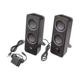 Esmo Home Z207 Bluetooth Bilgisayar Hoparlörü, 20 Ince ve Hafif Tasarım, Siyah - Option-1