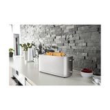 Esmo Home Zwilling Enfinigy Ekmek Kızartma Makinesi 2 Yuva 4 Dilim Gri - Ahşap - Beyaz