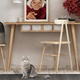 Esmob Betong Plus Soomin Çalışma Masası, Meşe-Açık Beton