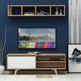 Esmob Duku Tv Ünitesi, Meşe-Beyaz