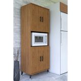 ESMOPA MOBİLYA Çok Amaçlı Fırın, Kiler, Banyo, Balkon Dolap Büyük Boy Fırın Kabini - Ceviz