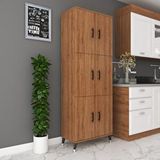 Esmopa Mobilya Çok Amaçlı Kiler, Banyo, Ayakkabılık, Balkon Dolap Beyaz