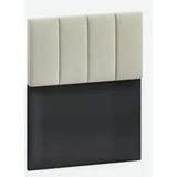 Esna home Tek Kişilik Yatak Başlığı Piyano Model 100 x 90 ölçülerinde rahat kurulum modern tasarım.