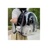 ESNASTORE Elips Kedi Taşıma Çantası Siyah El Ve Sırt Çantası 6 Hava Kanalı 2 Fileli Cep Kedi Taşıma Çantası