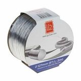 Esnek Alüminyum Aspiratör Borusu, 127 mm Çap, 2 Metre, Gümüş, Ankastre Davlumbaz ve Havalandırma Bağlantısı