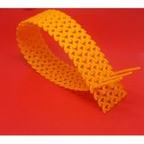 Esnek Kablo Bağı Plastik Kelepçe 10X300 Mm 50 Adet Turuncu