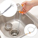 Esnek Lavabo ve Gider Açıcı Kıskaç 90CM - Beyaz