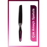 Esnek Silikon Çok Amaçlı Spatula, Isıya Dayanıklı Ergonomik Mutfak Gereci - Açık Bej - Seçenek 1