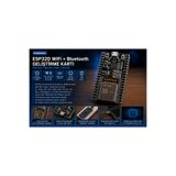 ESP ESP32-D WiFi Bluetooth Geliştirme Kartı DevKitC V4 (38 Pin, Siyah PCB, USB Kablo Dahil)