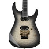 Esp Ltd Eıımııqmblknb E-Iı M-Iı Qm Black Natural Burst Elektro Gitar | Quilted Maple Kapak, Aktif H-H Manyetik, Kilitli Burgu