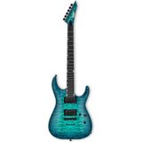 ESP LTD Esp Horizon II 25.5" Skala Elektro Gitar Aqua Marine Sunburst Premium Ses Kalitesi