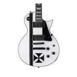 ESP LTD James Hetfield Signature Iron Cross Snow White Elektro Gitar