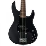 Esp Ltd LAP204BLKS AP-204 Black Satin Bas Gitar | Mat Siyah Modern Pj Manyetik Dizilimi