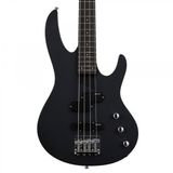 ESP LTD LB10KITBLKS B-10 Bas Gitar Seti - Mat Siyah (Başlangıç - Komple Set) | ESP Tasarımı Manyetikler, İnce U-Profil S