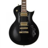 Esp Ltd Lec256blk Ec-256 Black Elektro Gitar | Altın Aksam Şık Parlak Siyah