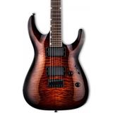 Esp Ltd LMH200HTQMDBSB MH-200 Dark Brown Sunburst Elektro Gitar - standart - Çok Renkli