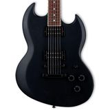 ESP LTD Volsung-200 Elektro Gitar - Siyah Saten, Gülağacı Klavye