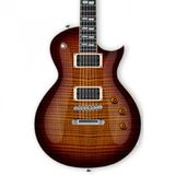 ESP USA Custom Eclipse FM CH Tiger Eye Elektro Gitar - Kaplan Gözü Gün Batımı