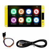 Esp32-48S035 3.5 İnch Kapasitif Dokunmatik Tft Lcd Modul 320X480 Pixel Rgb Led Ldr Usb Uart Io