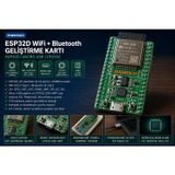 ESP32-D WiFi Bluetooth Geliştirme Kartı DevKitC V4 (38 Pin, Yeşil PCB, USB Kablo Dahil)
