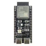 ESP32-S3-DEVKITC-1 N16R8 Wifi Bluetooth 5 Modül Geliştirme Kartı ESP32-S3-N16R8 32 Bit Çift Çekirdek 240MHZ 8mb Psram 16MB Flash 36X Io WS2812B Rgb LED Dual Type C USB Uart Spi Adc Touch