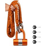 Espada Insıgma Zincir Kilit (Turuncu) 10MMX150 cm U Kilitli