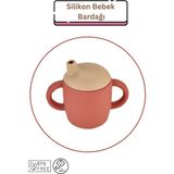 Espas Home Silikon Bebek Bardağı - Kiremit Rengi