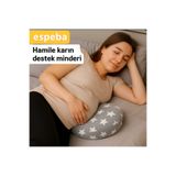 ESPEBA Hamile karın destek minderi/hamile yastığı gri