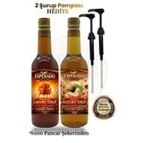 ESPERADO KARAMEL - FINDIK AROMALI PREMİUM KAHVE ŞURUBU 750 ML X 2 ADET