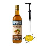 ESPERADO Şekersiz ( Sugar Free) Fındık Aromalı Kahve & Kokteyl Şurubu - 750 ml