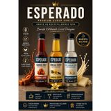 ESPERADO ŞEKERSİZ VANİLYA - KARAMEL -BEYAZ ÇİKOLATA AROMALI KAHVE ŞURUBU 3 AD.X 250 ML