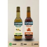 Esperado -ŞEKERSİZ - ZERO VANİLYA - KARAMEL AROMALI KAHVE ŞURUBU- 2 Lİ SET - 750 ml x 2 Ad. - Cafe Crema