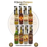 ESPERADO VANİLYA-KARAMEL-BEYAZ ÇİK.-FINDIK-ÇİKOLATA-TOFFNUT-COCONUT-ANTEP FISTIĞI AROMALI PREMİUM KAHVE ŞURUBU 750 ML*8 AD.