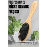 Esperer Doğal Ahşap - Kaynak Saç Açma Fırçası , Keratin Kaynak Saç Tarama Fırçası