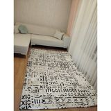 Espical Home Ipek Kadife Kumaştan Lastikli Halı Örtüsü - Renkli - 200 x 290 cm