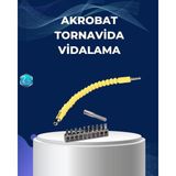 Esplendor 12’li Akrobat Bits Vidalama Seti Esnek Uç Çok Yönlü Kullanım - URN6133-5918 - Çok Renkli