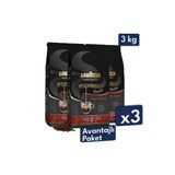 Espresso Barista Gran Crema Espresso Çekirdek Kahve 1 Kg | 3'Lü Avantajlı Paket