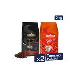 Espresso Barista Gran Crema, Suerte Çekirdek Kahve 1 Kg | 2'Li Tanışma Paketi